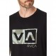 RVCA 남성용 그래픽 크루 티셔츠