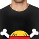 Bilcesa One for Piece Anime Shirt 남성용 기본 반소매 라운드 칼라 패션 티셔츠(S-6XL)