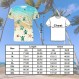 M YESCUSTOM 80s 90s 남성용 티셔츠 레트로 빈티지 힙합 디스코 파티 티 셔츠 네온 크고 키가 큰 여름 해변 의상