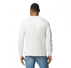 Gildan 성인용 헤비 코튼 긴소매 티셔츠, 스타일 G5400, 2팩