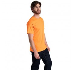Fruit of the Loom 남성용 에버소프트 면 티셔츠, 통기성 및 습기 흡수 기능, 냄새 제어 기능, 사이즈 S-4x
