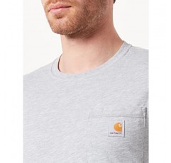 Carhartt 남성 포스 릴렉스핏 미드웨이트 반소매 포켓 티셔츠
