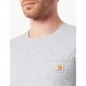 Carhartt 남성 포스 릴렉스핏 미드웨이트 반소매 포켓 티셔츠