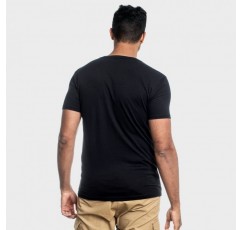 진정한 클래식 V 넥 남성 티셔츠, 프리미엄 핏 소프트 남성 티셔츠