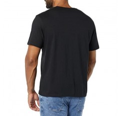 Amazon Essentials 남성 슬림핏 반소매 크루넥 포켓 티셔츠, 2팩