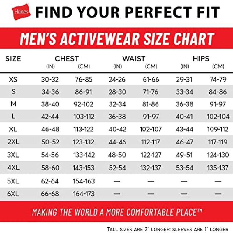 Hanes 남성용 헤비웨이트 포켓 티셔츠, 남성용 Beefy-T 풀컷 코튼 포켓 티셔츠, 남성용 크루넥 티셔츠, 1팩 또는 2팩