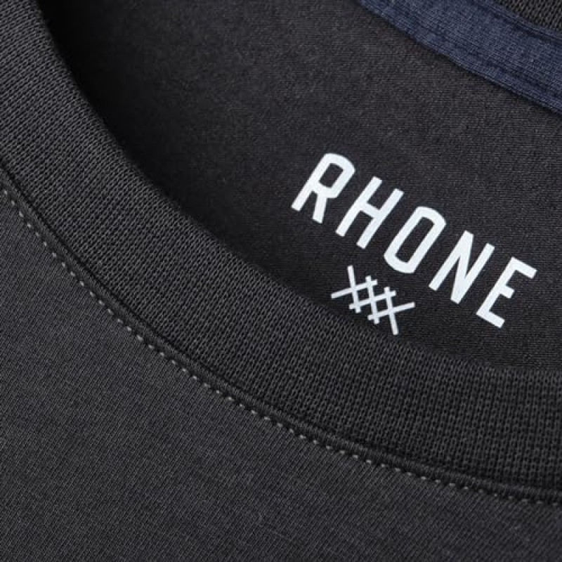 Rhone Element 남성 티셔츠, 매우 부드러운 일상 남성 셔츠, 남성용 유기농 페루 피마 코튼 셔츠