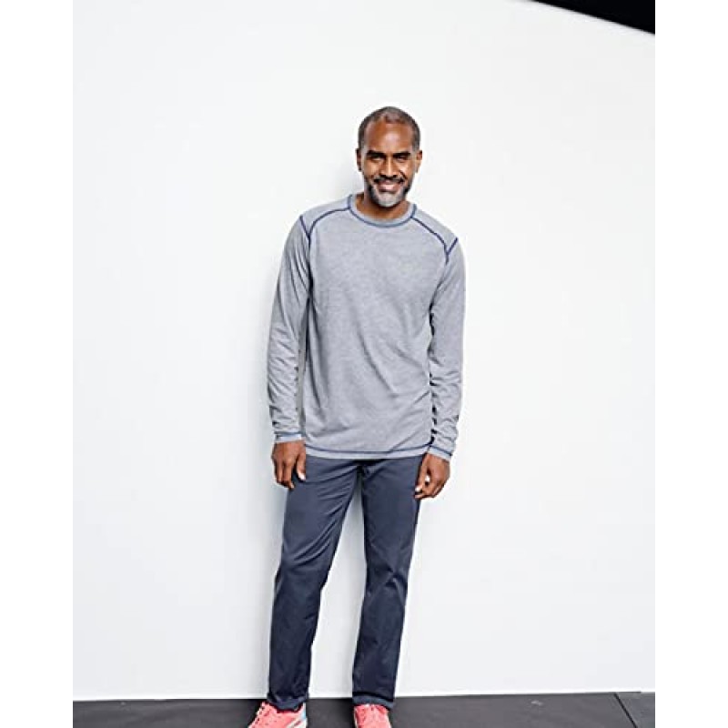 Orvis 남성용 Drirelease 긴팔 크루