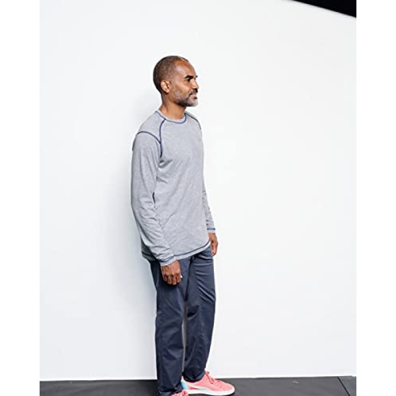 Orvis 남성용 Drirelease 긴팔 크루