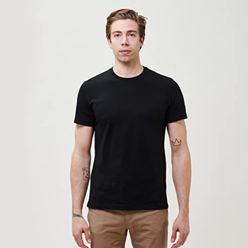 웨스턴 라이즈 남성 X 코튼 티셔츠 반팔 퍼포먼스 테크 퀵 드라이/모이스처 위킹/냄새 방지 티셔츠