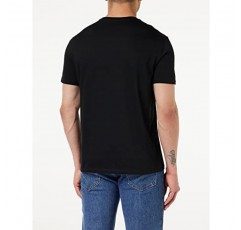 A|X ARMANI EXCHANGE 남성 피마 코튼 저지 반소매 슬림핏 티셔츠