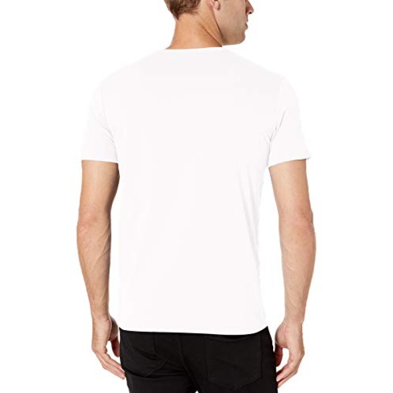 BOSS 남성 모던핏 베이직 싱글 저지 티셔츠
