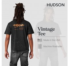 HUDSON 남성 빈티지 티셔츠