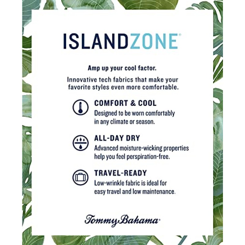 Tommy Bahama 남성용 Flip Sky IslandZone 리버시블 긴소매 티셔츠