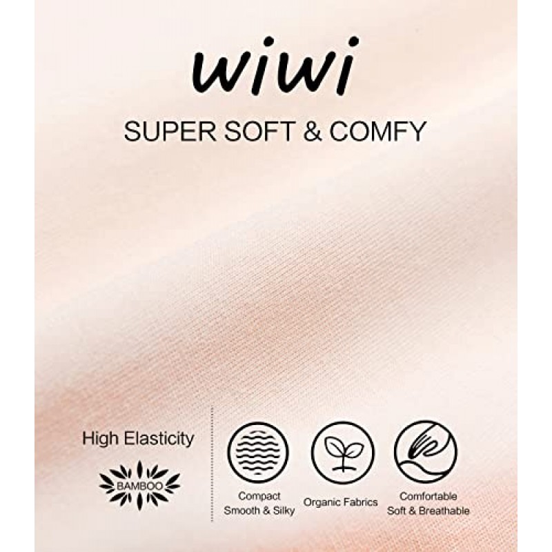 WiWi 대나무 비스코스 파자마 바지 여성용 소프트 스웨트 팬츠 캐주얼 와이드 레그 보텀 Drawstring Sleep Pant S-XXL