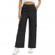 여성용 Baccarri 카고 바지 하이 웨이스트 캐주얼 바지 Dressy Fit Trousers Pants with 6 Pockets for Work Business