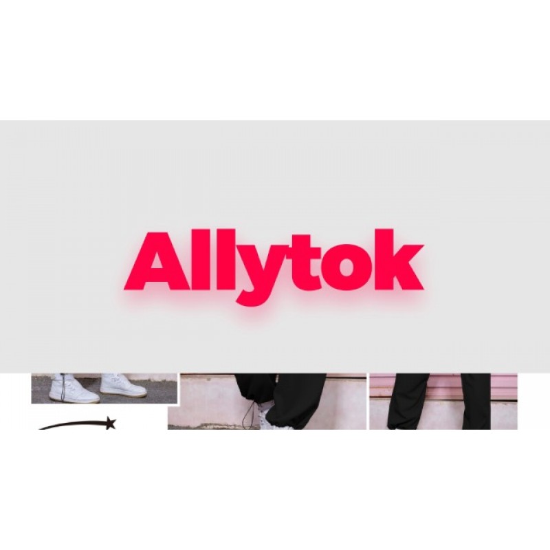 주머니가 있는 여성용 Allytok 카고 바지 헐렁한 넓은 다리 Y2K 패션 스트리트 바지