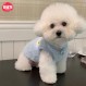 Plumeria 조끼 강아지 옷 2023 새로운 가을 의류 작은 강아지 테디 애완 동물 Bichon Frize 겨울 스타일