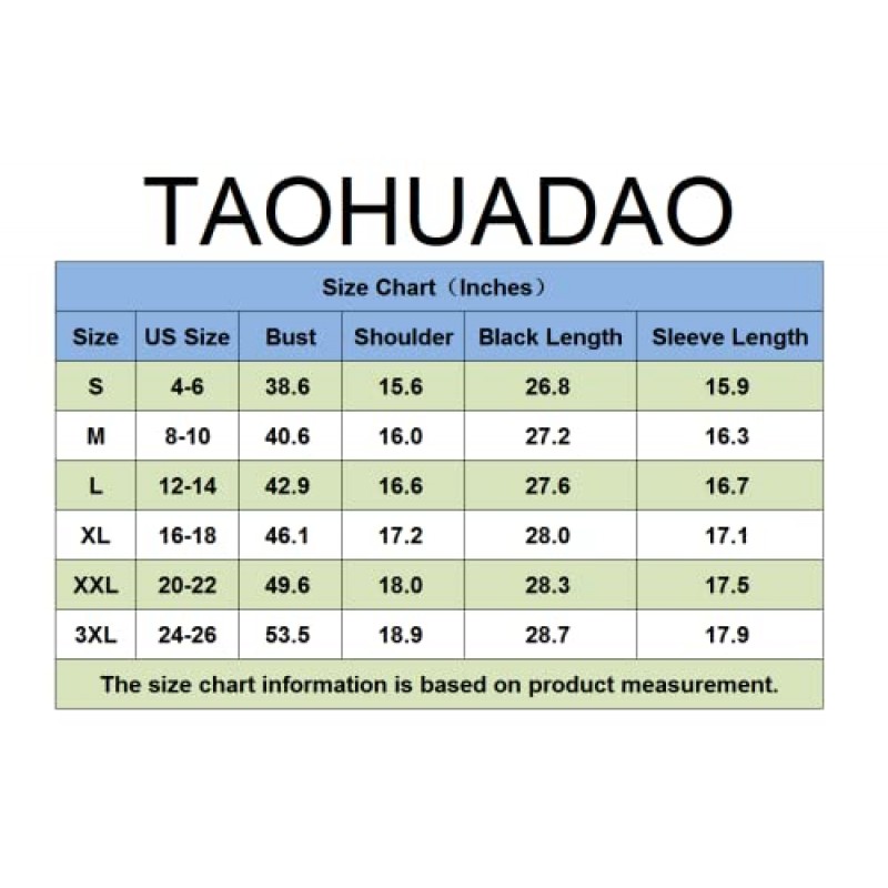 TAOHUADAO 여성 2023 여름 캐주얼 티셔츠 v 넥/스쿠프 튜닉 탑 레깅스 루즈 블라우스 셔츠