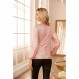 GRACE KARIN Womens Sparkly Sequin Top 긴 소매 글리터 블라우스 V 넥 셔링 스파클 Dressy Party Club Tops