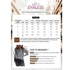 EVALESS 여성 캐주얼 폴카 도트 탑 크루넥 긴 소매 셔츠 2023 가을 경량 루즈 스웨터