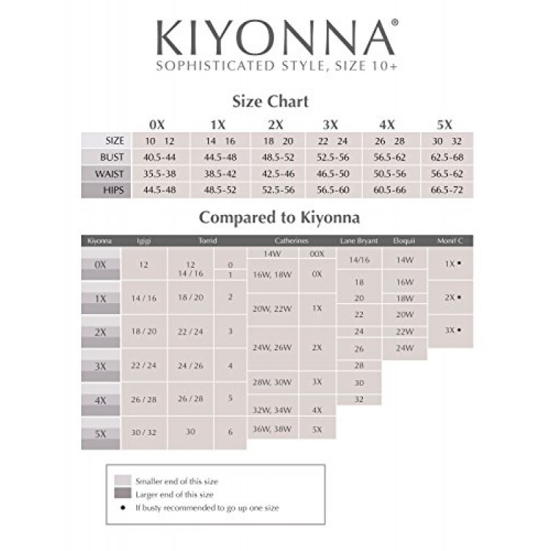 Kiyonna 여성 플러스 사이즈 Caycee 트위스트 탑