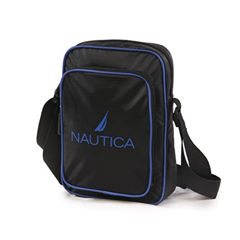 Nautica 남녀공용 숄더백, 블랙