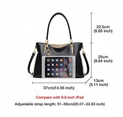 여성 가죽 핸드백 지갑 레이디 작업 토트 숄더 백 탑 핸들 가방 Satchel Carryall Ladies Pocketbooks