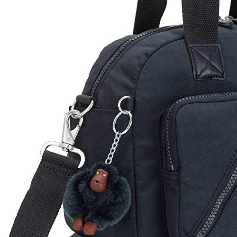 Kipling Defea 숄더백 트루 블루 토널
