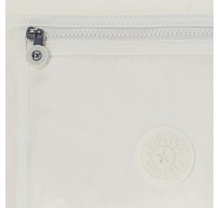 Kipling 여성용 Eleva 숄더, 패셔너블하고 스타일리쉬하며 탈부착 및 조절 가능한 스트랩, 나일론 여행용 가방, Alabaster Tonal