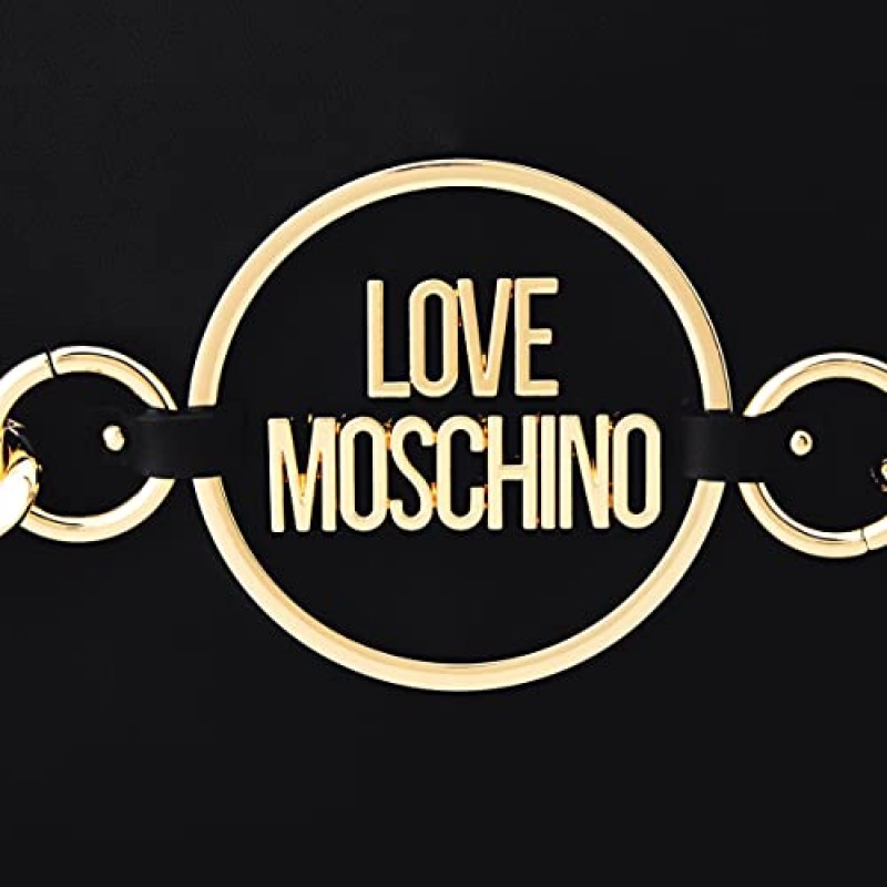 Love Moschino 여성 가을 ​​겨울 컬렉션 숄더백, 프리 컬렉션 가을 겨울 2021, 25x36x13