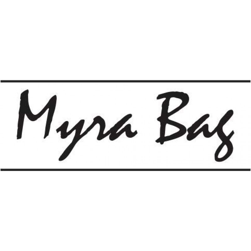 Myra 백 힘박 업사이클 캔버스 & 소가죽 토트백 S-1251