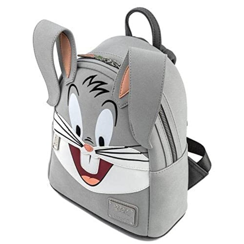 Loungefly Looney Tunes 버그 버니 코스프레 여성용 더블 스트랩 숄더백 지갑