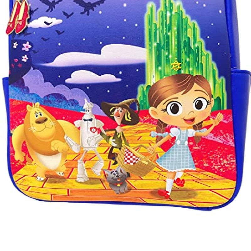 Loungefly 독점 Wizard of Oz Chibi 더블 스트랩 숄더백