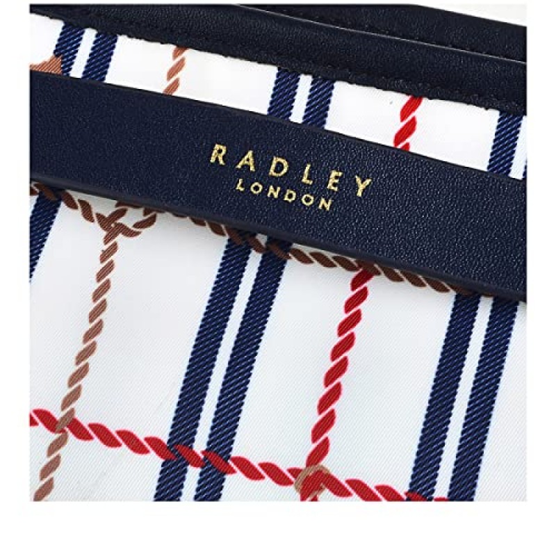RADLEY London Finsbury Park 로프 체크 - 라지 지퍼 탑 숄더