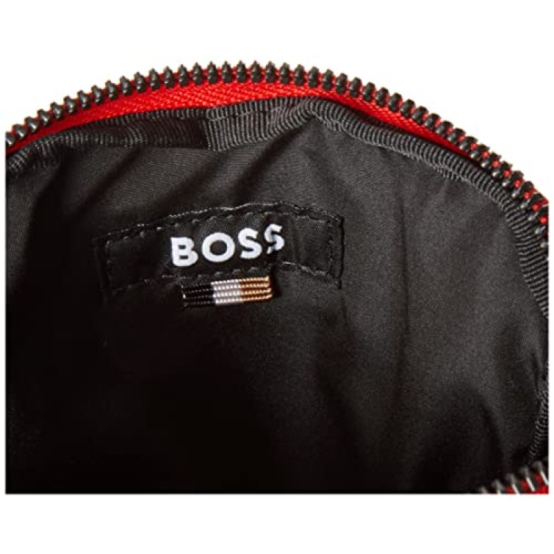 BOSS 볼드 로고 나일론 조절 가능한 소형 리포터 백