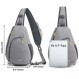 G4Free RFID 슬링 백 크로스 바디 배낭 캐주얼 가슴 어깨 데이 팟 체육관 가방 하이킹 여행 7L