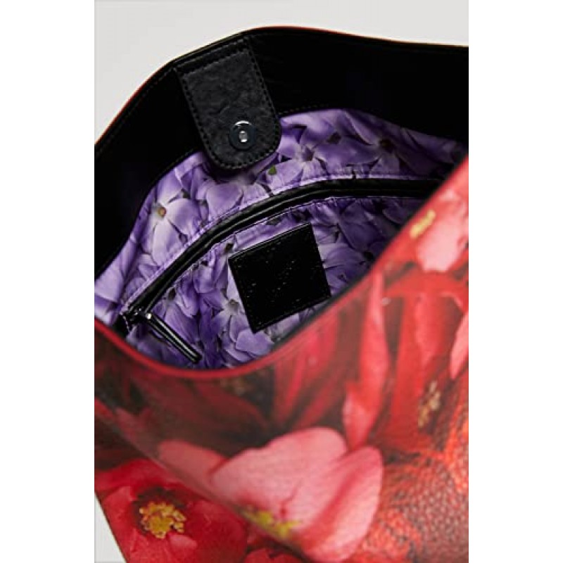 Desigual 남성 캐주얼 숄더백, 레드, U 미국
