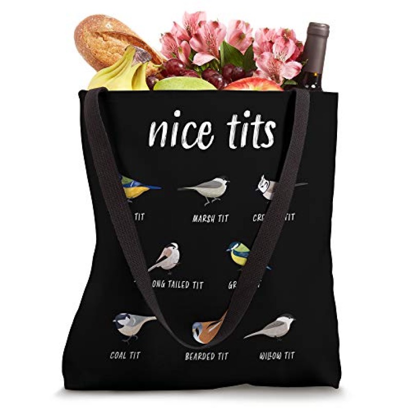 좋은 가슴 재미있는 조류 관찰 선물 Birder Men 아빠 토트 백