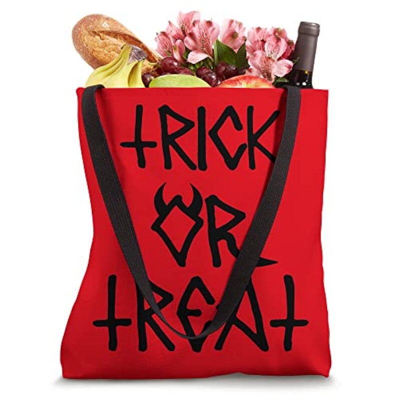 악마 루시퍼 할로윈 의상 Trick or Treat 토트 백