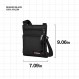 Eastpak Rusher 숄더백 - 열쇠, 지갑, 헤드폰 등을 보관할 수 있는 보관함 - 블랙