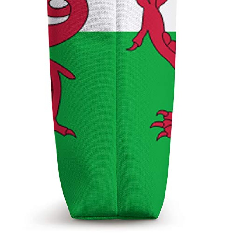 웨일즈 플래그 레드 드래곤 Cymru 웨일즈 선물 토트 백