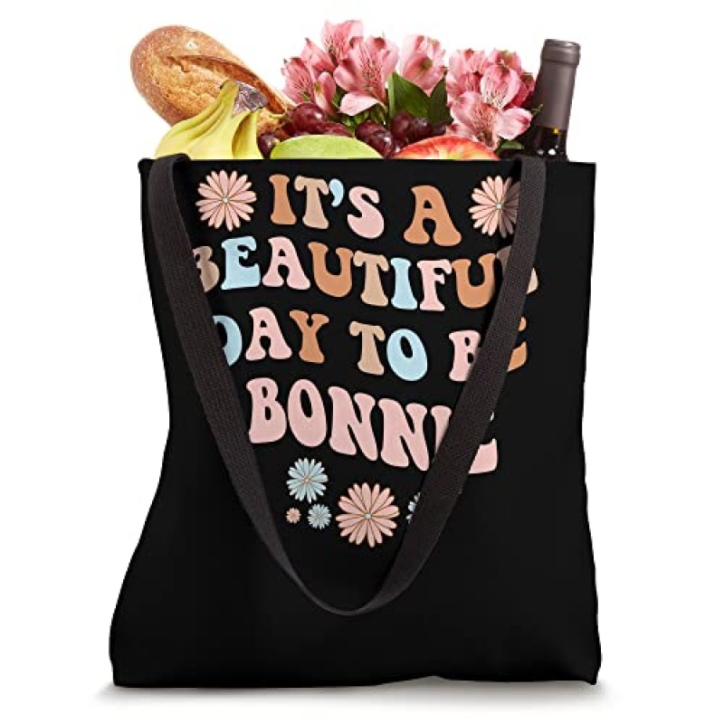 BONNIE 맞춤 이름 Beautiful Day BONNIE 생일 토트백