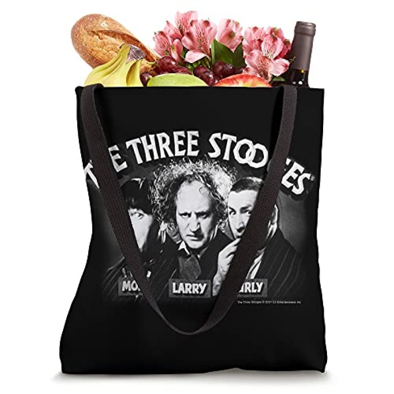 The Three Stooges 오프닝 크레딧 로고 토트백