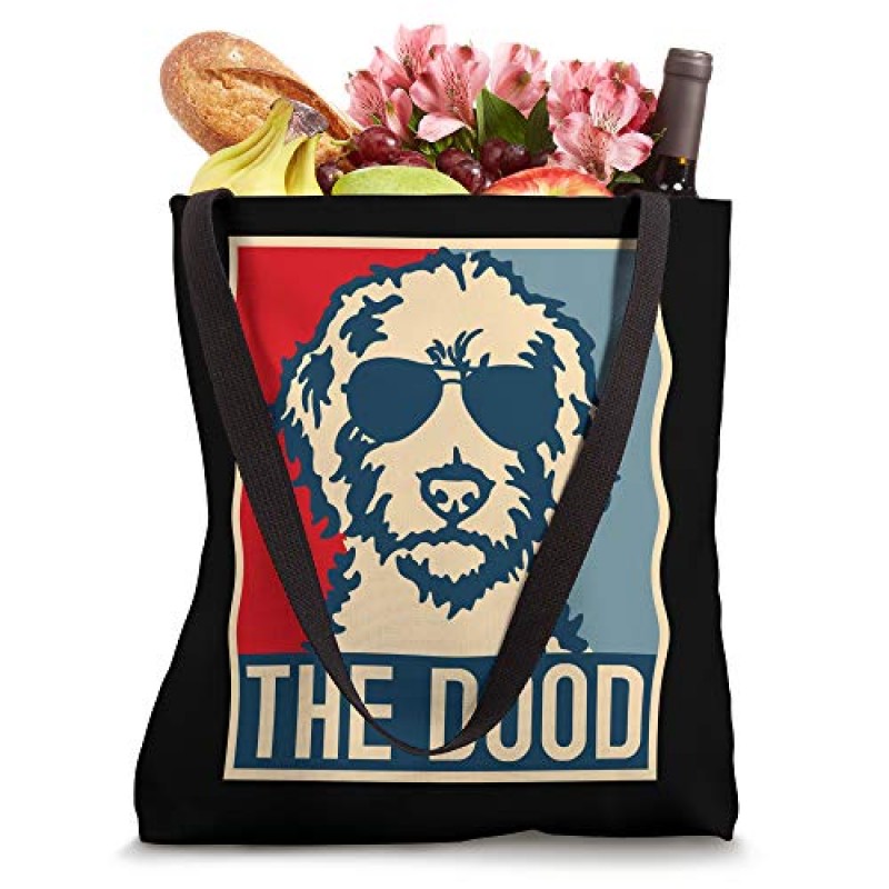 The Dood Goldendoodle Gift Labradoodle 골든 두들 강아지 토트백