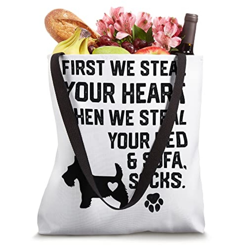 스코티시 테리어 Steal Your Heart Steal Your Bed 소파 토트백