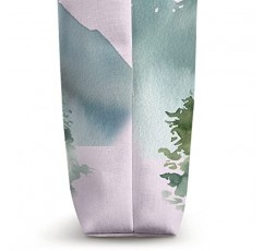 핑크 마운틴 스케이프 토트백