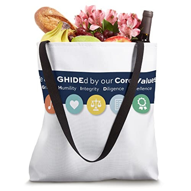 2KG - GHIDE 핵심 가치 토트백
