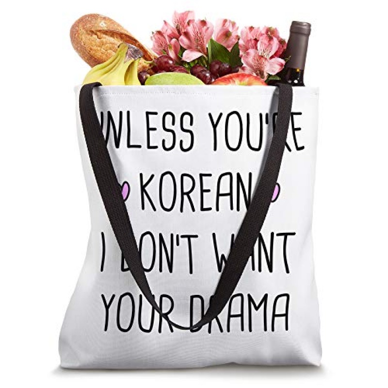 Kpop Merch K-pop 상품 한국 K-드라마 재미있는 팬 토트백