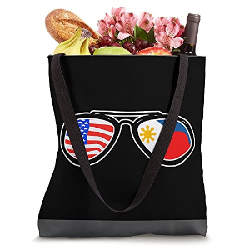 깃발이 달린 필리핀계 미국인 - 필리핀계 미국인 토트백